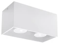 Plafon Sollux QUAD MAXI Biały