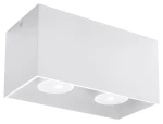 Plafon Sollux QUAD MAXI Biały