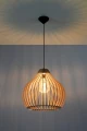 Lampa wisząca APRILLA drewniana E27 wys.110cm