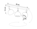 Spot OCULARE 3 czarny GU10