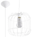 Lampa wisząca CELTA biała 1xE27 wys.95cm