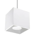 Lampa wisząca QUAD 1 biała 1xGU10 wys.110cm