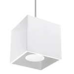 Lampa wisząca Sollux QUAD 1 biała 1xGU10 wys.110cm