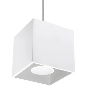 Lampa wisząca Sollux QUAD 1 biała 1xGU10 wys.110cm