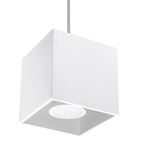 Lampa wisząca QUAD 1 biała 1xGU10 wys.110cm