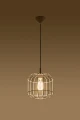 Lampa wisząca CELTA biała 1xE27 wys.95cm