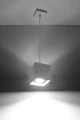Lampa wisząca QUAD 1 biała 1xGU10 wys.110cm