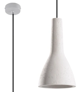 Lampa wisząca Sollux EMPOLI Szara E27 wys.132cm