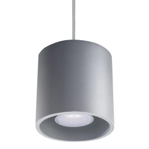 Lampa wisząca Sollux ORBIS 1 szaraG 1xGU10 wys.110cm