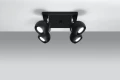 Plafon OCULARE 4 czarny GU10 szer.25cm
