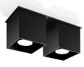 Plafon QUAD 2 Czarny