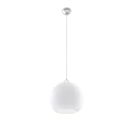 Lampa wisząca BALL biała E27 wys.120cm