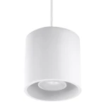 Lampa wisząca Sollux ORBIS 1 biała 1xGU10 wys.110cm