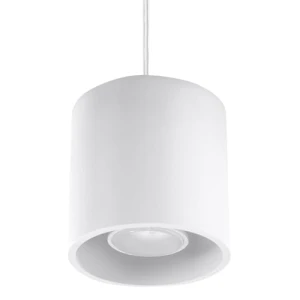 Lampa wisząca Sollux ORBIS 1 biała 1xGU10 wys.110cm