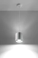 Lampa wisząca Sollux ORBIS 1 biała 1xGU10 wys.110cm