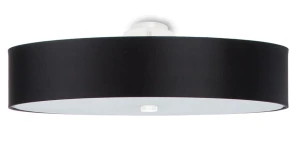 Plafon Sollux SKALA 60 czarny 5xE27 szer.60cm
