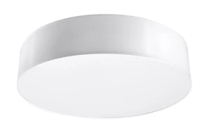 Plafon Sollux ARENA biały E27 szer.25cm