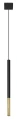 Lampa wisząca MOZAICA 1 czarna/złota 1xG9 wys.100cm