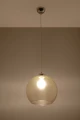 Lampa wisząca Sollux BALL szampańska E27 wys.120cm