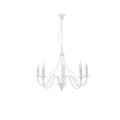Lampa wisząca Sollux MINERWA 5 biała E14 wys.80cm