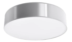 Plafon Sollux ARENA szary E27 szer.25cm