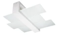 Plafon Sollux FENIKS 2 biały E27 szer.43cm