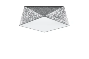 Plafon Sollux HEXA cekin E27 szer.40cm