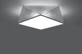 Plafon Sollux HEXA cekin E27 szer.40cm