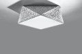 Plafon Sollux HEXA cekin E27 szer.40cm