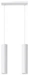 Lampa wisząca Sollux LAGOS 2 biała GU10 wys.90cm