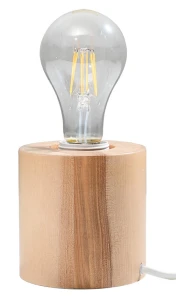 Lampa SALGADO naturalne drewno