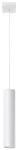 Lampa wisząca Sollux LAGOS 1 biała GU10 wys.100cm