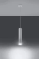 Lampa wisząca LAGOS 1 biała GU10 wys.100cm