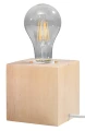 Lampa Sollux ABEL naturalne drewno