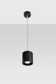 Lampa wisząca ORBIS 1 czarna 1xGU10 wys.110cm
