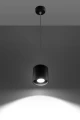 Lampa wisząca ORBIS 1 czarna 1xGU10 wys.110cm