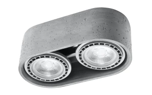 Plafon Sollux BASIC 2 beton