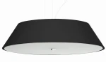 Lampa wisząca Sollux VEGA 60 czarna E27 wys.105cm