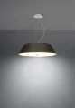 Lampa wisząca VEGA 60 czarna E27 wys.105cm