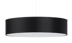 Lampa wisząca Sollux SKALA 50 czarna 5xE27 wys.102cm