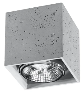 Plafon Sollux VALDE 140 beton