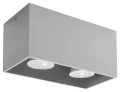 Plafon Sollux QUAD MAXI Szary