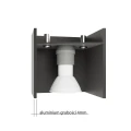 Plafon Sollux QUAD MAXI Szary