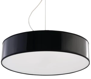 Lampa wisząca Sollux ARENA 45 czarna 3xE27 wys.111cm