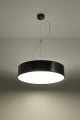 Lampa wisząca ARENA 45 czarna 3xE27 wys.111cm