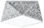 Plafon Sollux HEXA cekin E27 szer.30cm