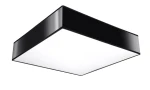 Plafon Sollux HORUS czarny E27 szer.25cm