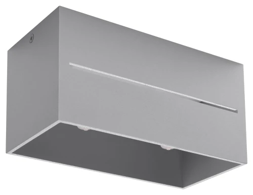 Plafon Sollux LOBO MAXI Szary