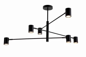 Lampa wisząca Light Prestige SNOW 6 czarna LP-731/6P BK