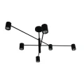 Lampa wisząca SNOW 6 czarna LP-731/6P BK